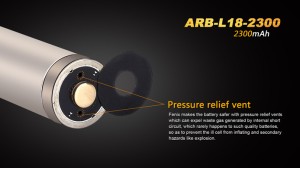 Fenix 18650 - 2300mAh - Acumulator - ARB-L 18-2300